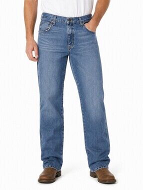 Wrangler Boot Cut Jeans – Men’s 36x36 Light Wash Denim Classic 5-Pocket Jeans